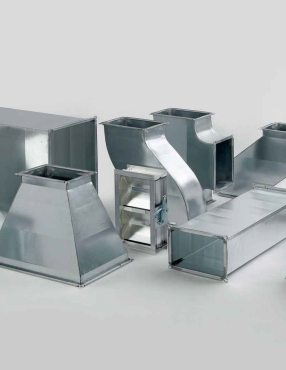 Gia công, sản xuất Ống gió - Van Gió - Miệng Gió - Thang Máng Cáp
