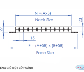 Miệng gió 1 lớp lá